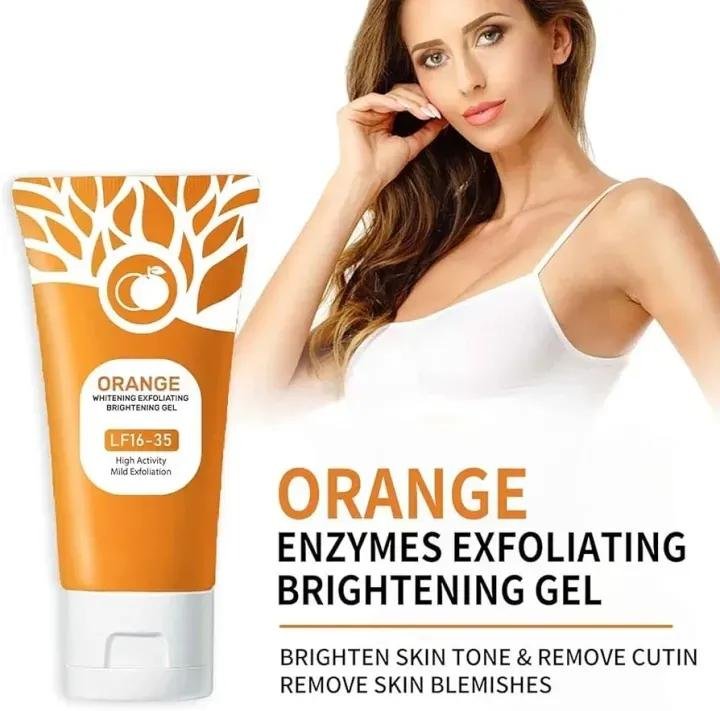 1347 77 705895 product 1 Orange Enzyme Exfoliating Gel for Brightening Skin Tone